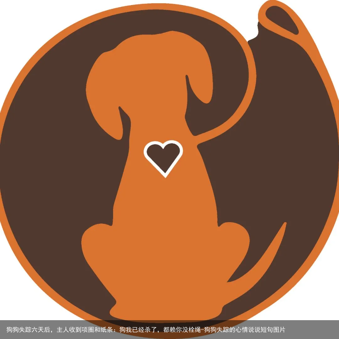 狗狗失踪六天后，主人收到项圈和纸条：狗我已经杀了，都赖你没栓绳-狗狗失踪的心情说说短句图片