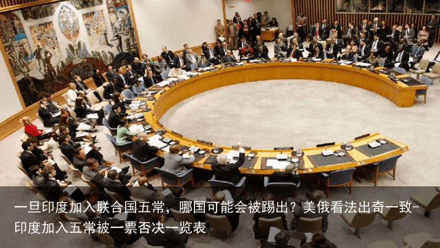 一旦印度加入联合国五常，哪国可能会被踢出？美俄看法出奇一致-印度加入五常被一票否决一览表