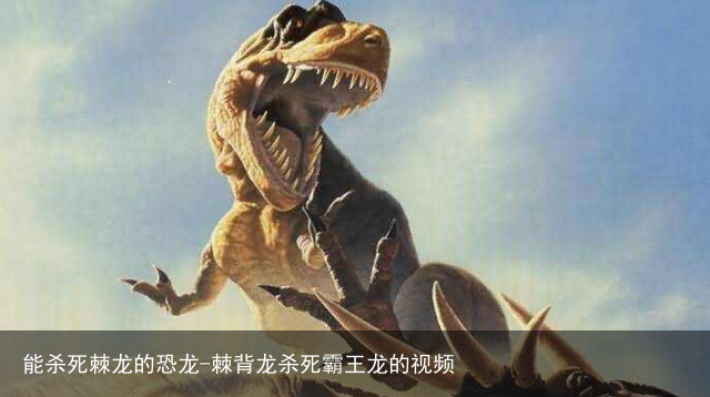 能杀死棘龙的恐龙-棘背龙杀死霸王龙的视频