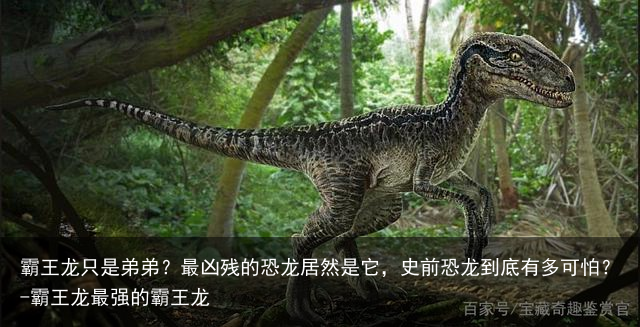 霸王龙只是弟弟？最凶残的恐龙居然是它，史前恐龙到底有多可怕？-霸王龙最强的霸王龙