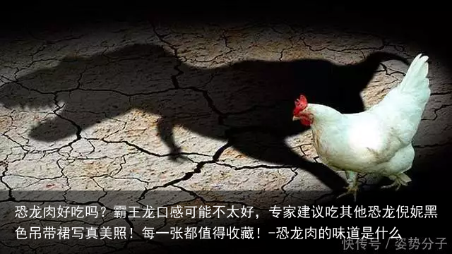 恐龙肉好吃吗？霸王龙口感可能不太好，专家建议吃其他恐龙倪妮黑色吊带裙写真美照！每一张都值得收藏！-恐龙肉的味道是什么