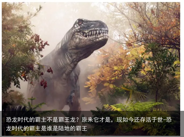 恐龙时代的霸主不是霸王龙？原来它才是，现如今还存活于世-恐龙时代的霸主是谁是陆地的霸王