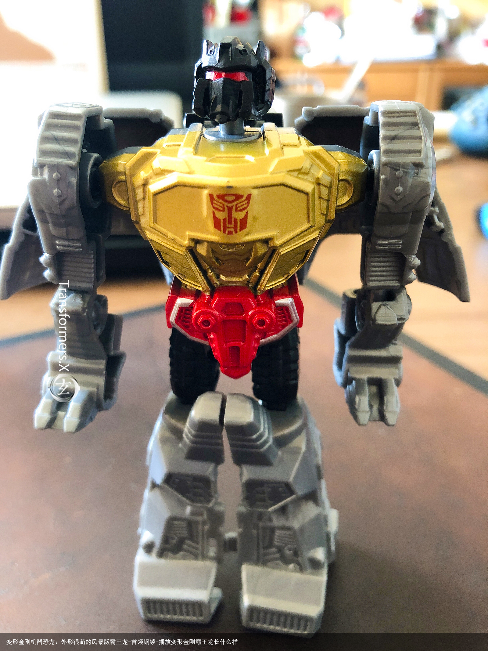 变形金刚机器恐龙：外形很萌的风暴版霸王龙-首领钢锁-播放变形金刚霸王龙长什么样