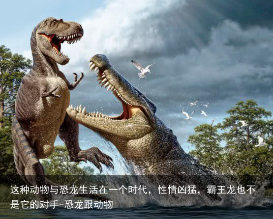 这种动物与恐龙生活在一个时代，性情凶猛，霸王龙也不是它的对手-恐龙跟动物