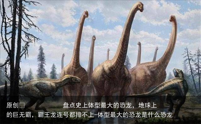 盘点史上体型最大的恐龙，地球上的巨无霸，霸王龙连号都排不上-体型最大的恐龙是什么恐龙