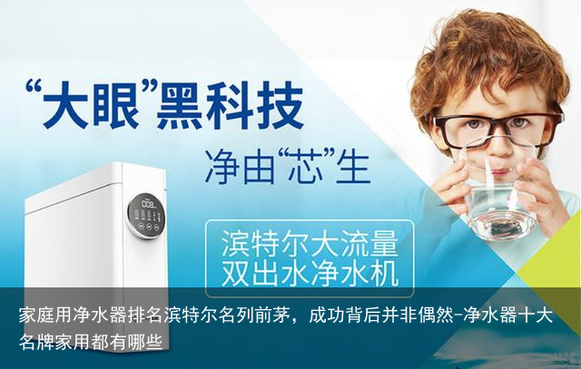 家庭用净水器排名滨特尔名列前茅，成功背后并非偶然-净水器十大名牌家用都有哪些