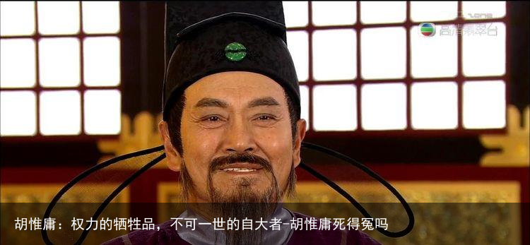 胡惟庸：权力的牺牲品，不可一世的自大者-胡惟庸死得冤吗