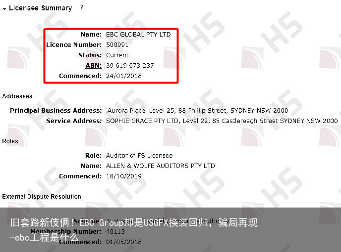 旧套路新伎俩！EBC Group却是USGFX换装回归，骗局再现-ebc工程是什么