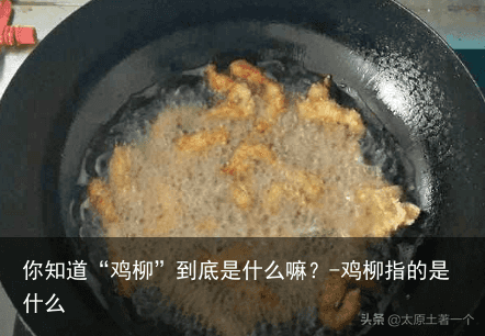 你知道“鸡柳”到底是什么嘛？-鸡柳指的是什么