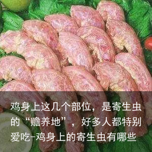 鸡身上这几个部位，是寄生虫的“赡养地”，好多人都特别爱吃-鸡身上的寄生虫有哪些