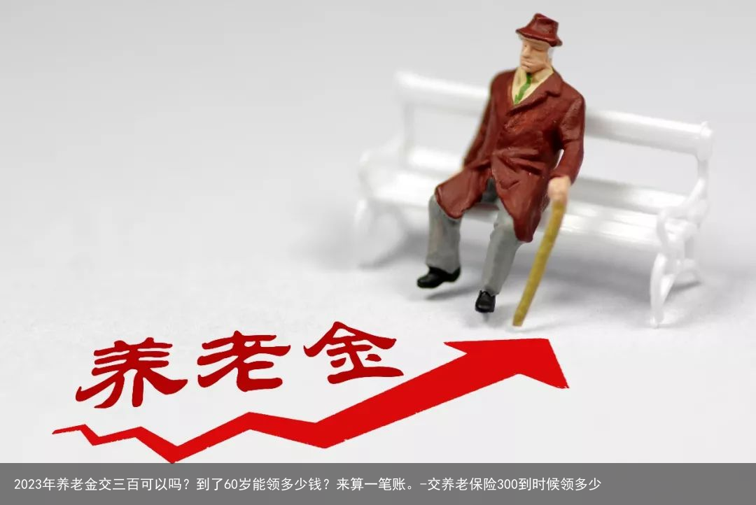 2023年养老金交三百可以吗？到了60岁能领多少钱？来算一笔账。-交养老保险300到时候领多少