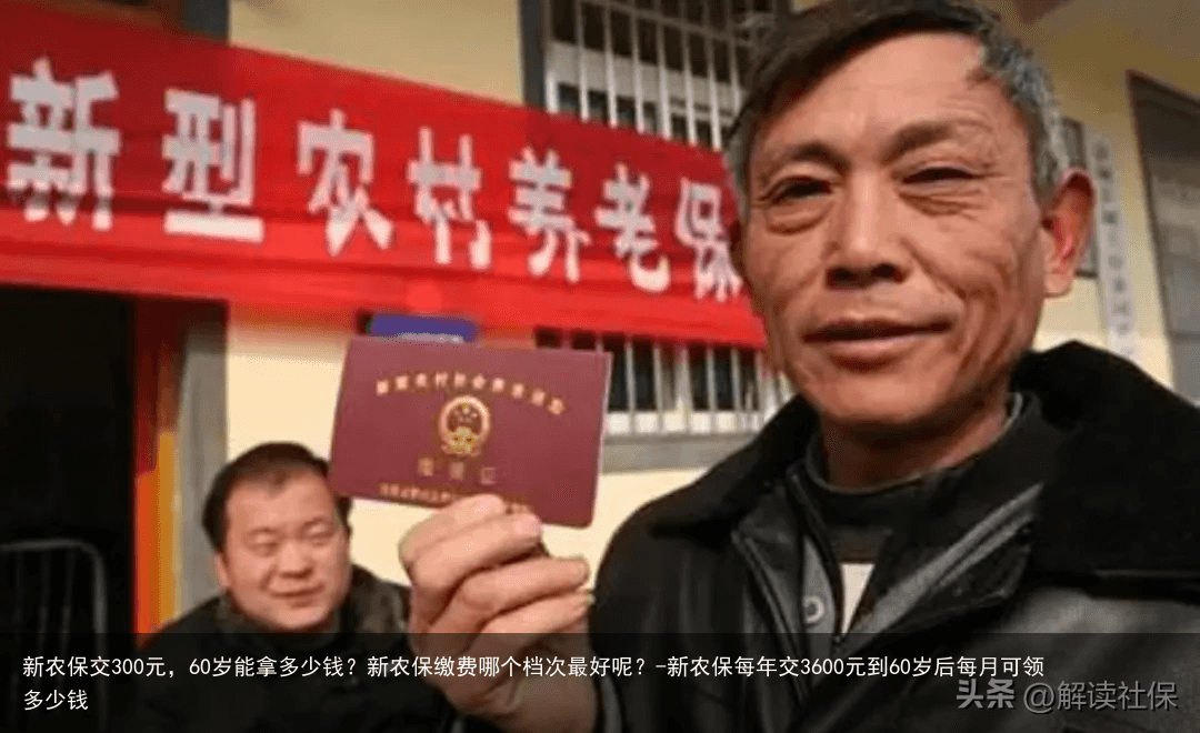 新农保交300元，60岁能拿多少钱？新农保缴费哪个档次最好呢？-新农保每年交3600元到60岁后每月可领多少钱