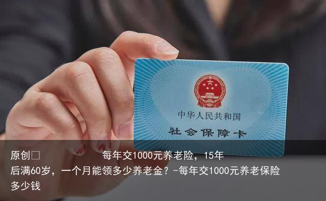 每年交1000元养老险，15年后满60岁，一个月能领多少养老金？