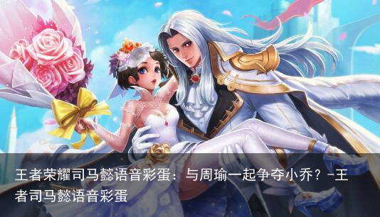 王者荣耀司马懿语音彩蛋：与周瑜一起争夺小乔？-王者司马懿语音彩蛋