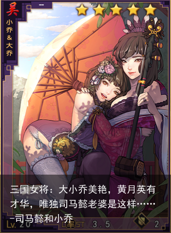 三国女将：大小乔美艳，黄月英有才华，唯独司马懿老婆是这样……-司马懿和小乔