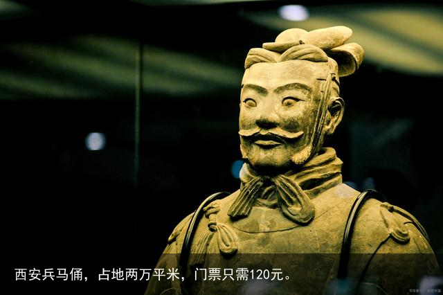 西安兵马俑，占地两万平米，门票只需120元。