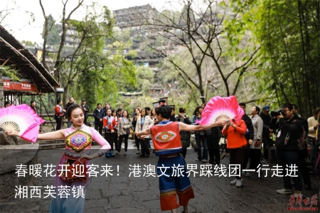 春暖花开迎客来！港澳文旅界踩线团一行走进湘西芙蓉镇