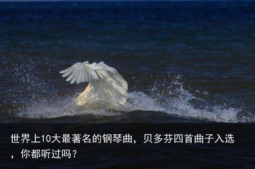 世界上10大最著名的钢琴曲，贝多芬四首曲子入选，你都听过吗？