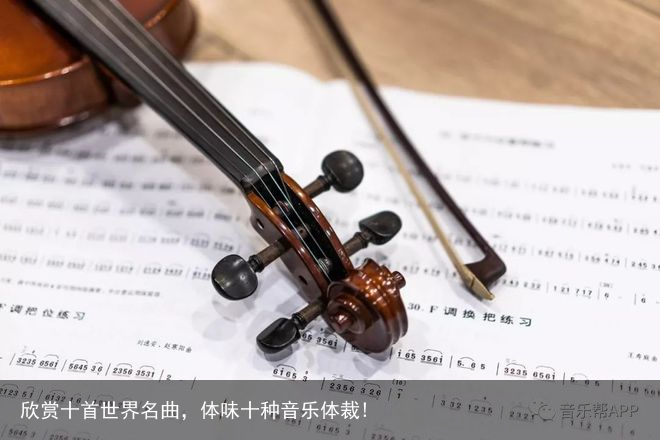 欣赏十首世界名曲，体味十种音乐体裁!