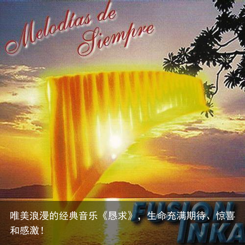 唯美浪漫的经典音乐《恳求》，生命充满期待、惊喜和感激！