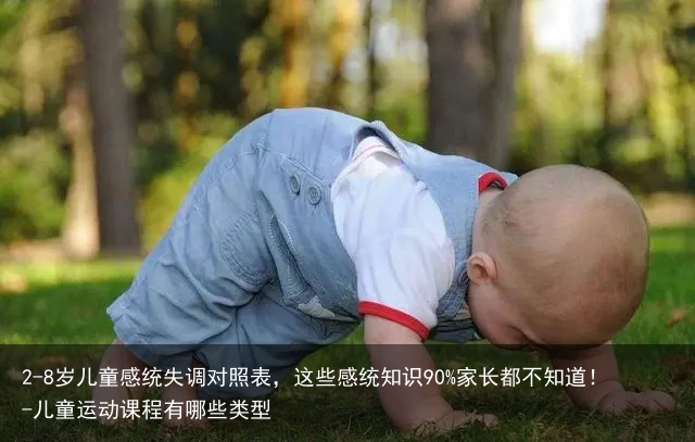 2-8岁儿童感统失调对照表，这些感统知识90%家长都不知道！-儿童运动课程有哪些类型