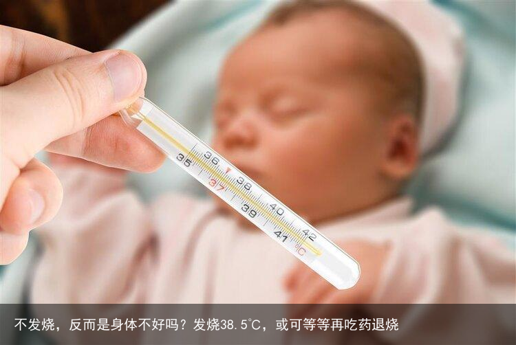 不发烧，反而是身体不好吗？发烧38.5℃，或可等等再吃药退烧