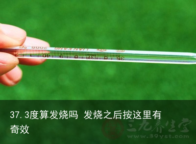 37.3度算发烧吗 发烧之后按这里有奇效