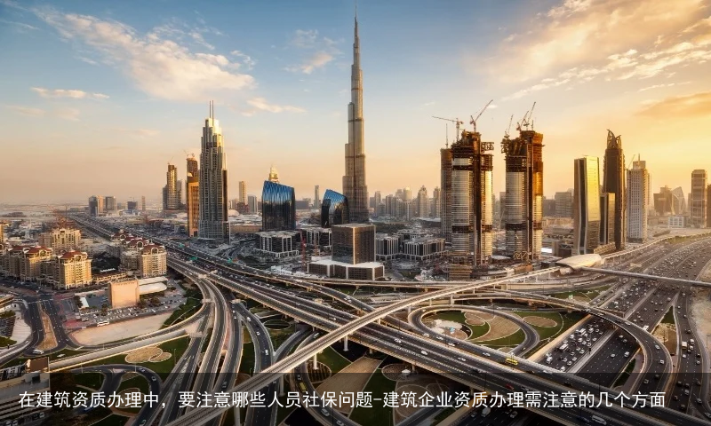 在建筑资质办理中，要注意哪些人员社保问题-建筑企业资质办理需注意的几个方面