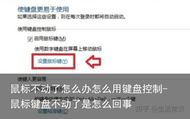 鼠标不动了怎么办怎么用键盘控制-鼠标键盘不动了是怎么回事