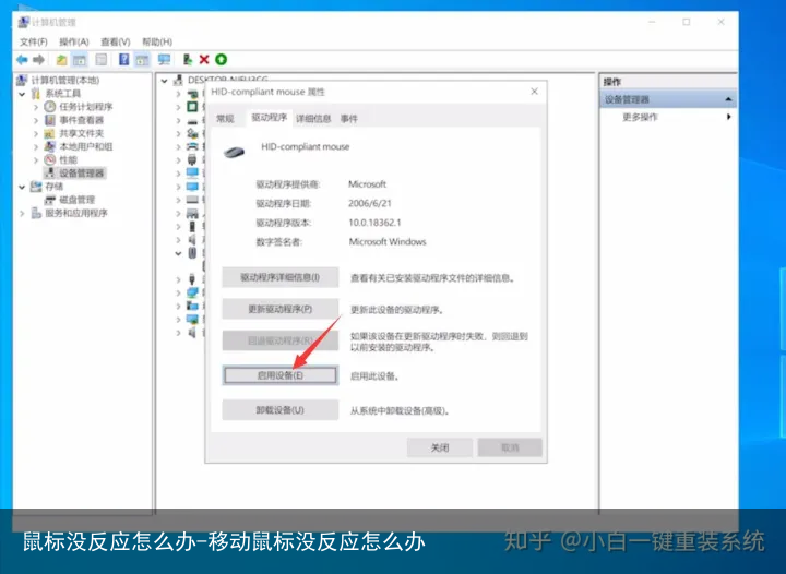 鼠标没反应怎么办-移动鼠标没反应怎么办