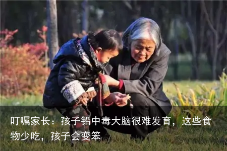 叮嘱家长：孩子铅中毒大脑很难发育，这些食物少吃，孩子会变笨