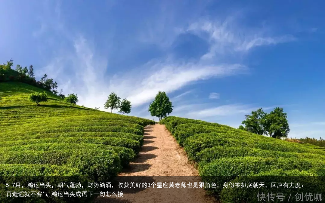 5-7月，鸿运当头，朝气蓬勃，财势汹涌，收获美好的3个星座