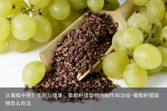 从葡萄中得到美丽与健康：葡萄籽提取物的制作和功效-葡萄籽提取物怎么吃法