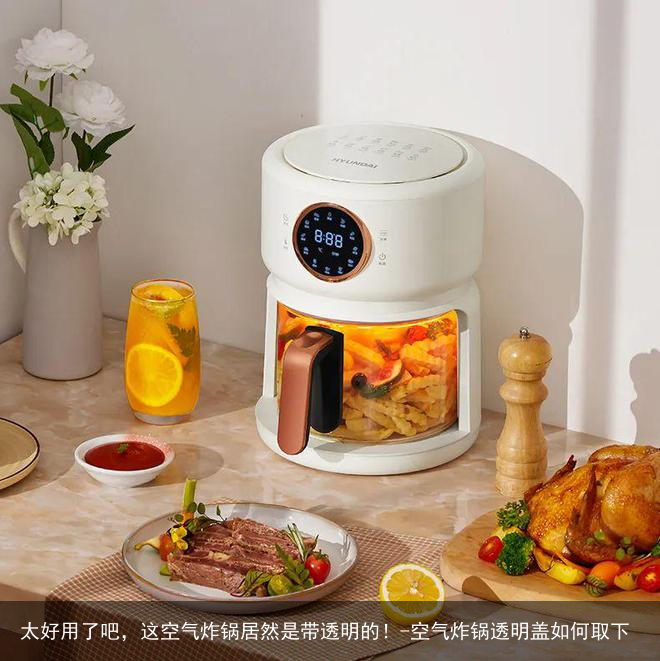 太好用了吧，这空气炸锅居然是带透明的！-空气炸锅透明盖如何取下