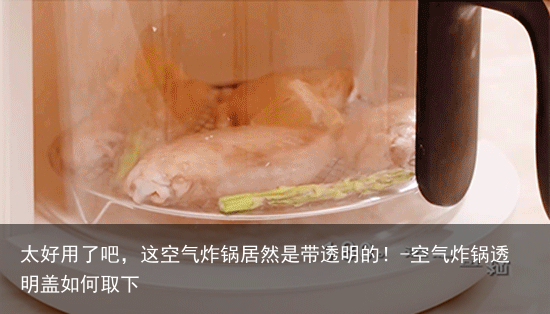 太好用了吧，这空气炸锅居然是带透明的！-空气炸锅透明盖如何取下