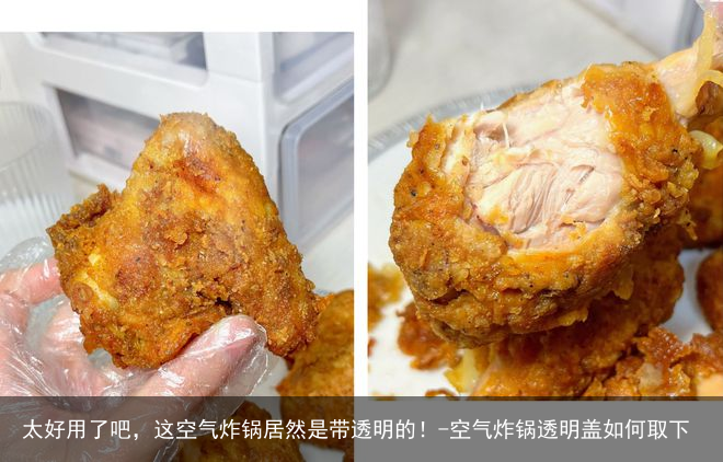 太好用了吧，这空气炸锅居然是带透明的！-空气炸锅透明盖如何取下