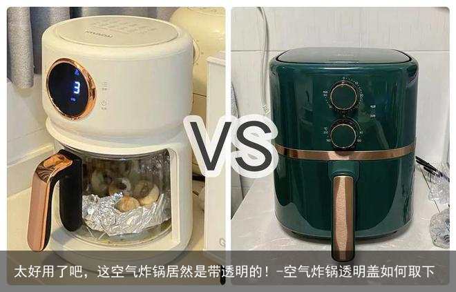 太好用了吧，这空气炸锅居然是带透明的！-空气炸锅透明盖如何取下