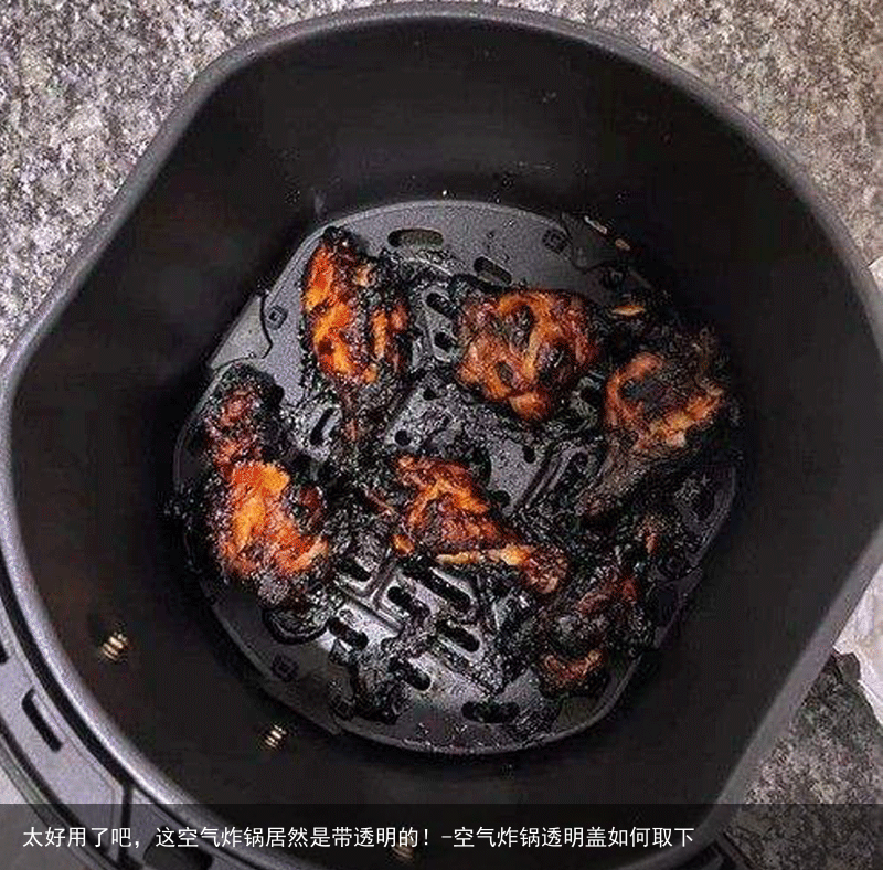 太好用了吧，这空气炸锅居然是带透明的！-空气炸锅透明盖如何取下