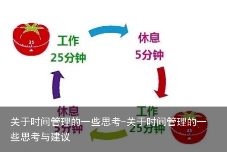 关于时间管理的一些思考-关于时间管理的一些思考与建议