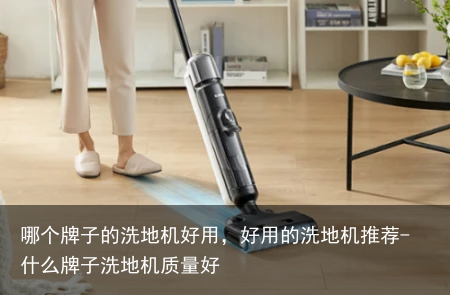 哪个牌子的洗地机好用，好用的洗地机推荐-什么牌子洗地机质量好