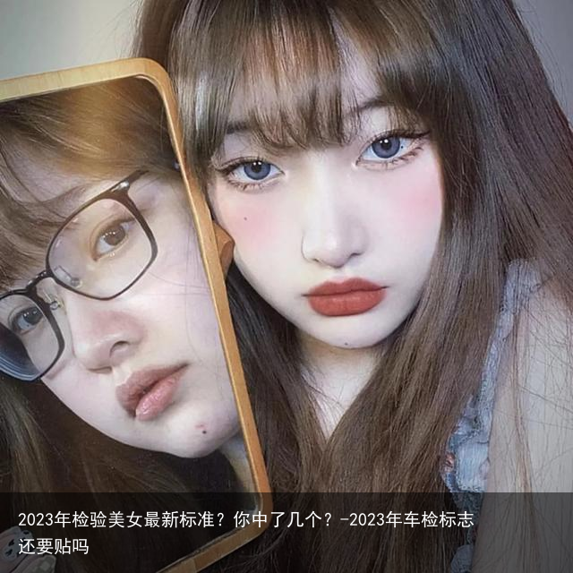 2023年检验美女最新标准？你中了几个？-2023年车检标志还要贴吗