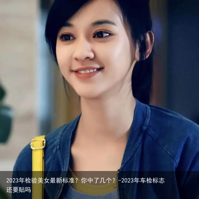 2023年检验美女最新标准？你中了几个？-2023年车检标志还要贴吗
