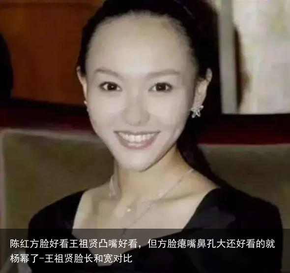 陈红方脸好看王祖贤凸嘴好看，但方脸瘪嘴鼻孔大还好看的就杨幂了-王祖贤脸长和宽对比