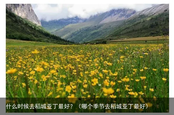 什么时候去稻城亚丁最好？（哪个季节去稻城亚丁最好）