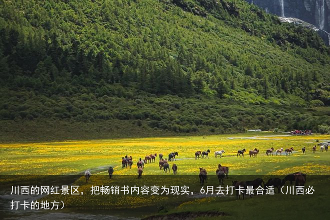 川西的网红景区，把畅销书内容变为现实，6月去打卡最合适（川西必打卡的地方）