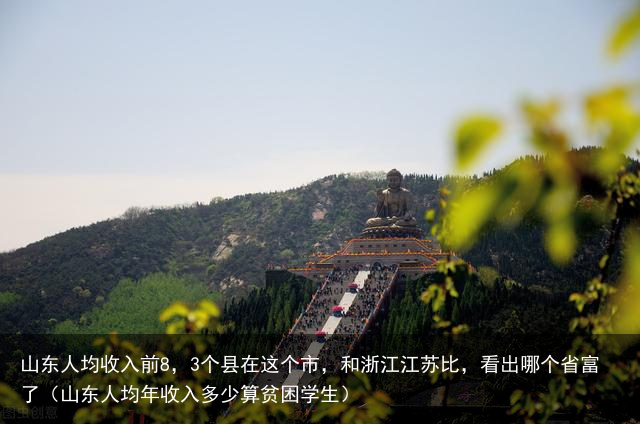 山东人均收入前8，3个县在这个市，和浙江江苏比，看出哪个省富了（山东人均年收入多少算贫困学生）