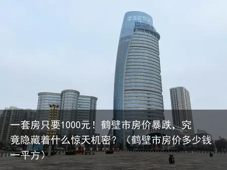 一套房只要1000元！鹤壁市房价暴跌，究竟隐藏着什么惊天机密？（鹤壁市房价多少钱一平方）