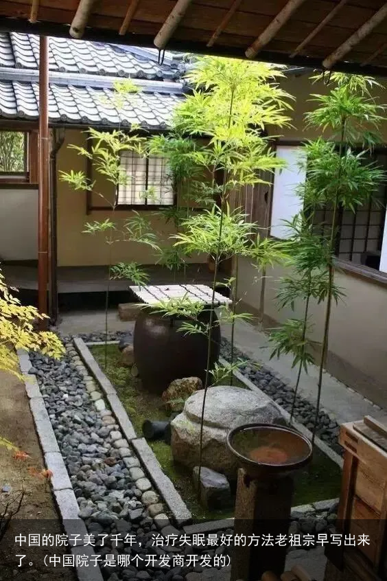 中国的院子美了千年，治疗失眠最好的方法老祖宗早写出来了。(中国院子是哪个开发商开发的)