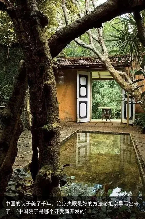 中国的院子美了千年，治疗失眠最好的方法老祖宗早写出来了。(中国院子是哪个开发商开发的)