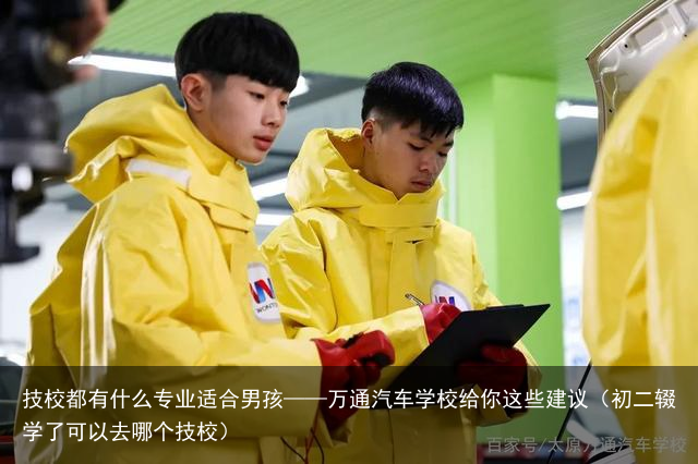 技校都有什么专业适合男孩——万通汽车学校给你这些建议（初二辍学了可以去哪个技校）